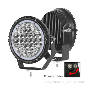 7 inch 75W laser offroad fog light 8000LM 7 inch round driving light